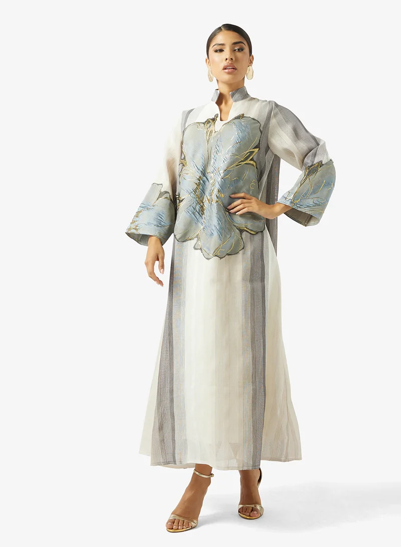 خزانة Floral Print Jalabiya